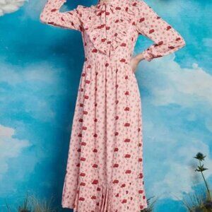 Sister Jane Cowgirl Print Midi Dress